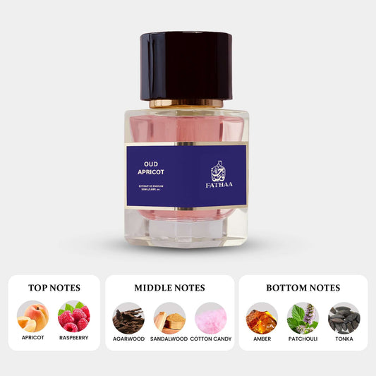 OUD APRICOT 50ML | UNISEX | EXTRAIT DE PARFUM - FATHAA Perfumes