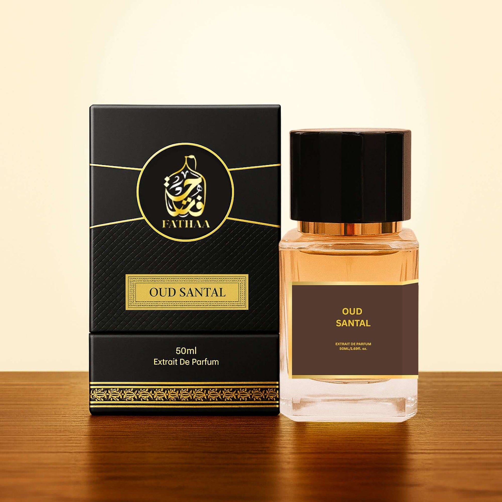 OUD SANTAL 50ML | UNISEX | EXTRAIT DE PARFUM - FATHAA Perfumes